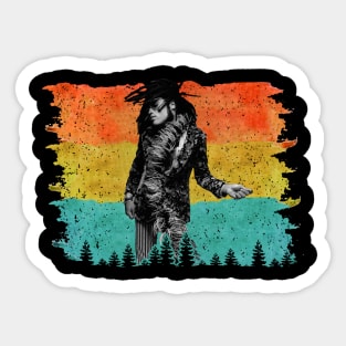 Kravitz Chronicles Amplify Your Wardrobe with Rock Legend Elegance Sticker